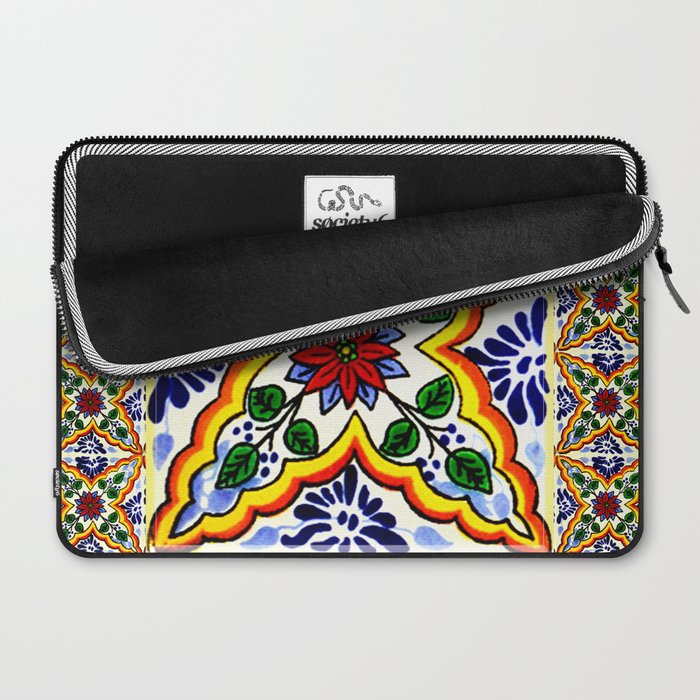 talavera mexican tile Laptop Sleeve Gallery Image 2