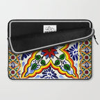 talavera mexican tile Laptop Sleeve Gallery Image 2