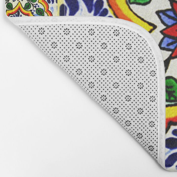 talavera mexican tile Bath Mat Gallery Image 2