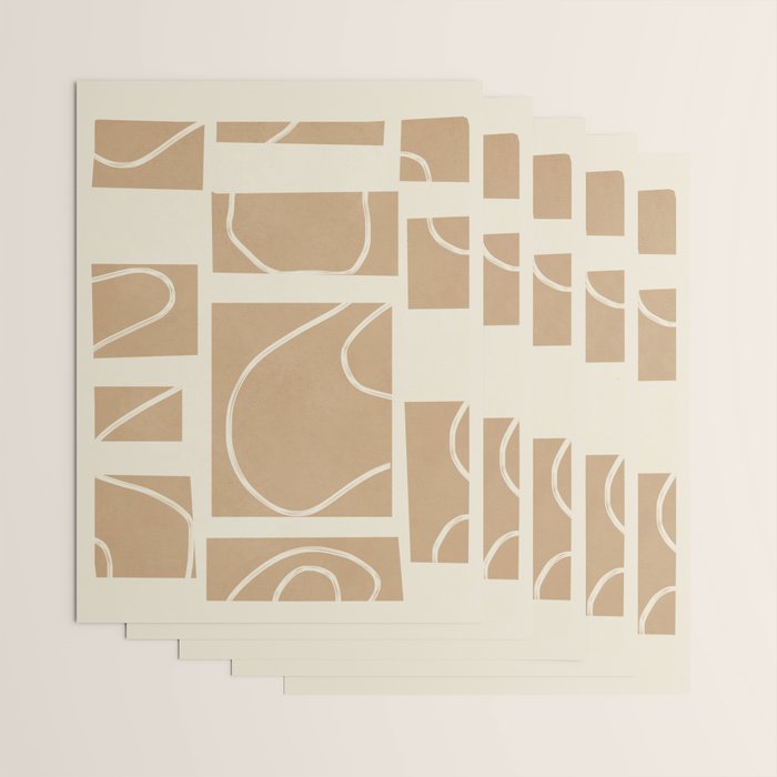 Abstract Pathways 7 Wrapping Paper Gallery Image 3