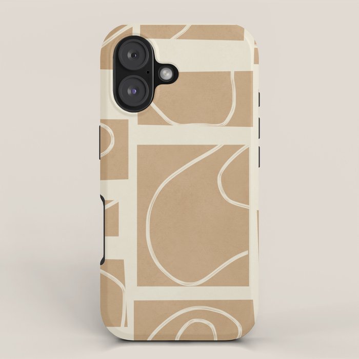 Abstract Pathways 7 iPhone Case Gallery Image 1