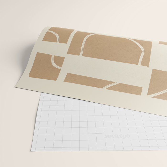 Abstract Pathways 7 Wrapping Paper Gallery Image 2