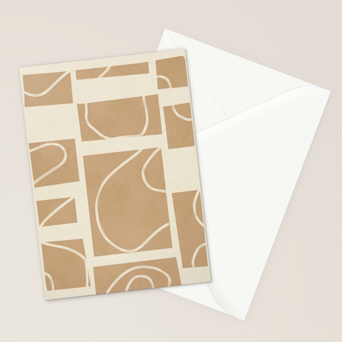 Abstract Pathways 7 Stationery Card Gallery Image 2