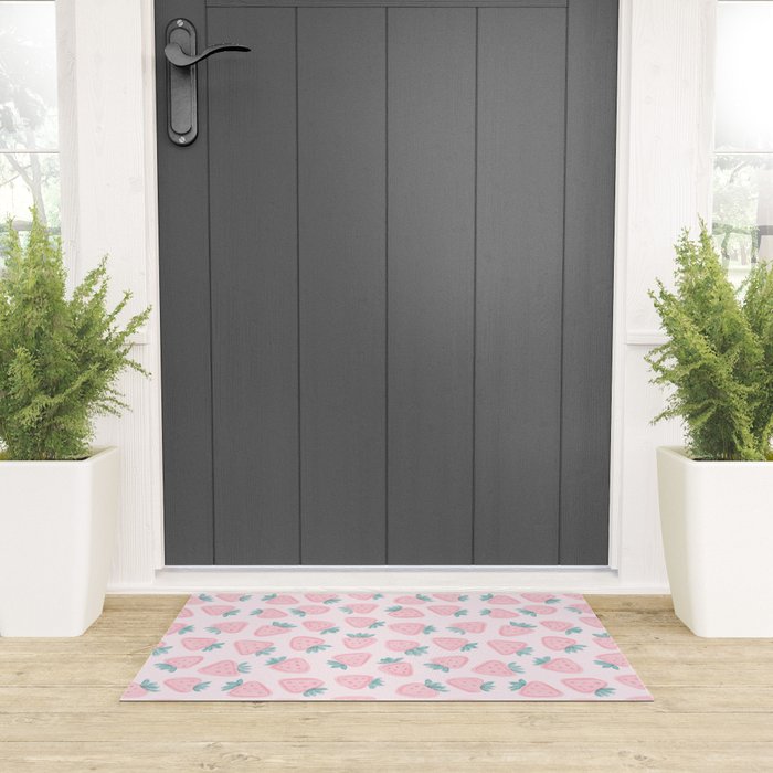 Sweet Strawberries Welcome Mat Gallery Image 3