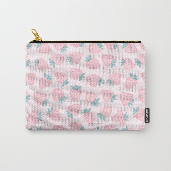 Sweet Strawberries Carry All Pouch Gallery Image 1