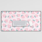 Sweet Strawberries Desk Mat Gallery Image 1