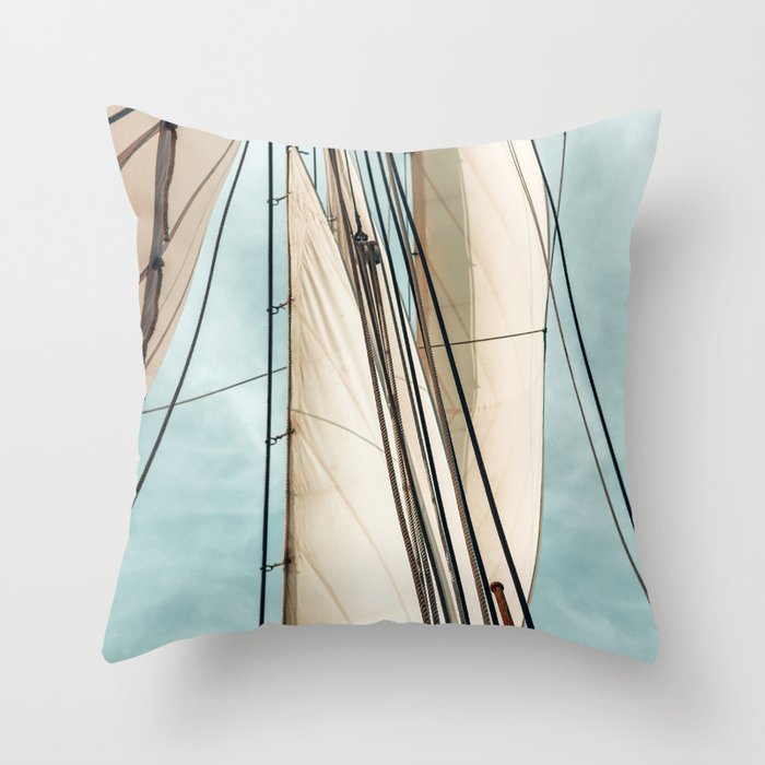 Set Sail Throw Pillow Gallery Image 1
