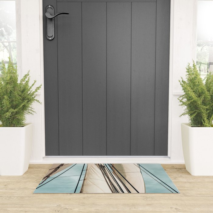 Set Sail Welcome Mat Gallery Image 3