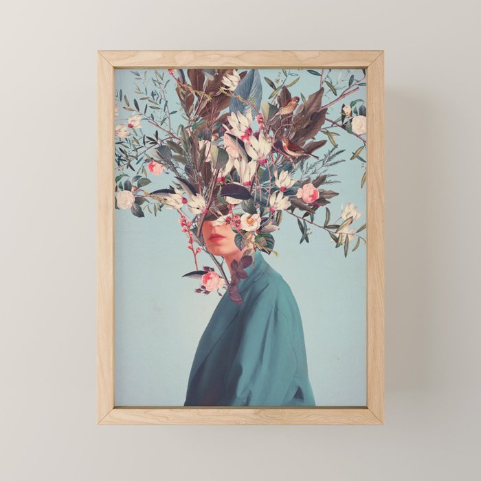 I was hidden but You saw me Mini Art Print Gallery Image 1