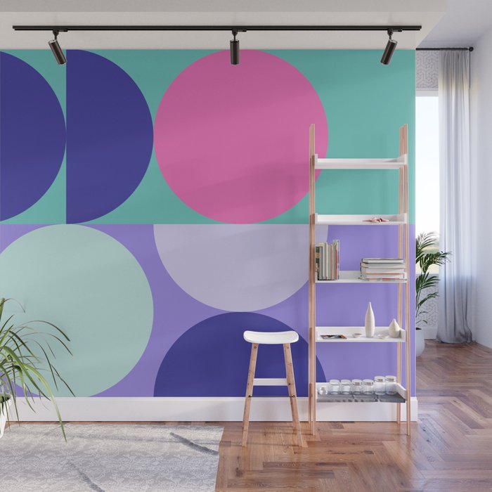 Future Retro 01A Wall Mural Gallery Image 1