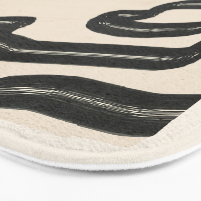 Minimal Abstract Art 16 Bath Mat Gallery Image 3