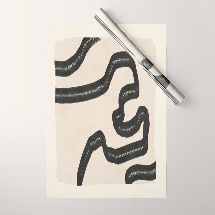 Minimal Abstract Art 16 Wrapping Paper Gallery Image 1