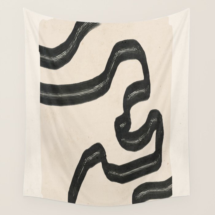 Minimal Abstract Art 16 Wall Tapestry Gallery Image 1