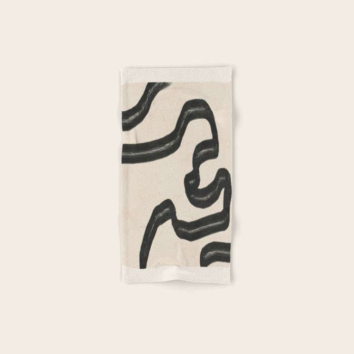 Minimal Abstract Art 16 Bath Towel Gallery Image 1