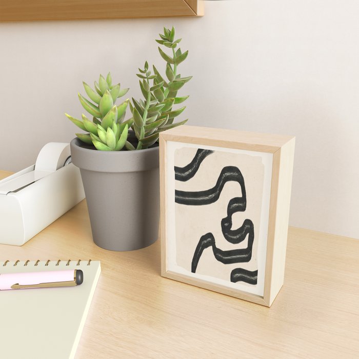 Minimal Abstract Art 16 Mini Art Print Gallery Image 2