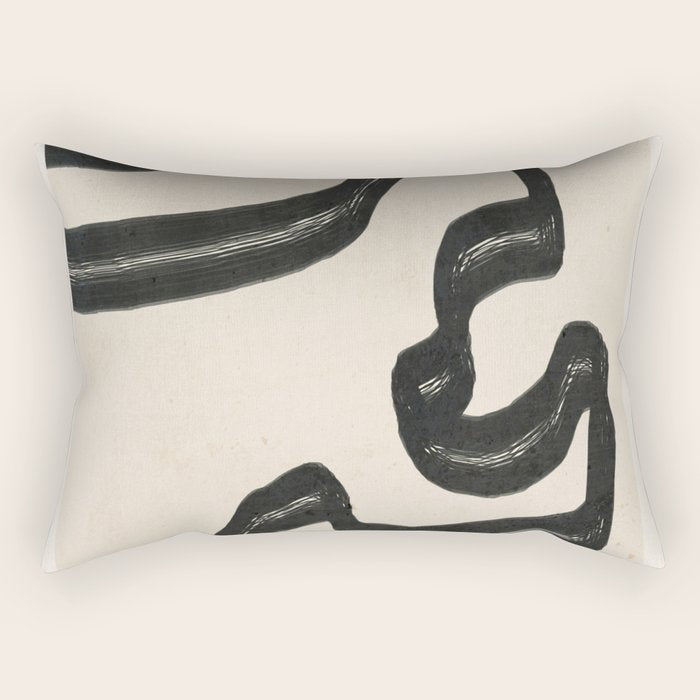 Minimal Abstract Art 16 Rectangular Pillow Gallery Image 1