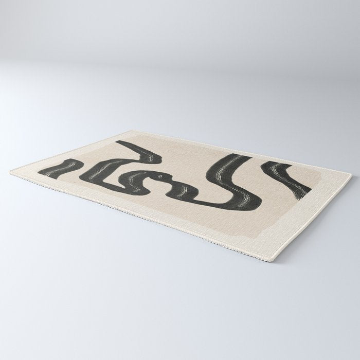 Minimal Abstract Art 16 Rug Gallery Image 3