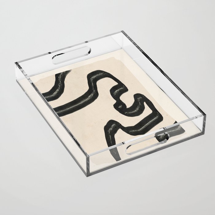 Minimal Abstract Art 16 Acrylic Tray Gallery Image 1