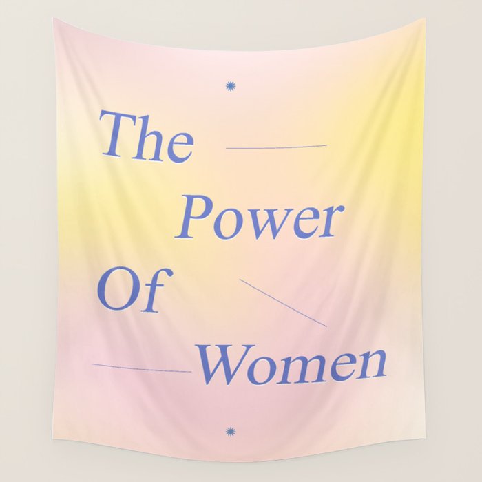 The Power Of Women Wall Tapestry Gallery Image 4
