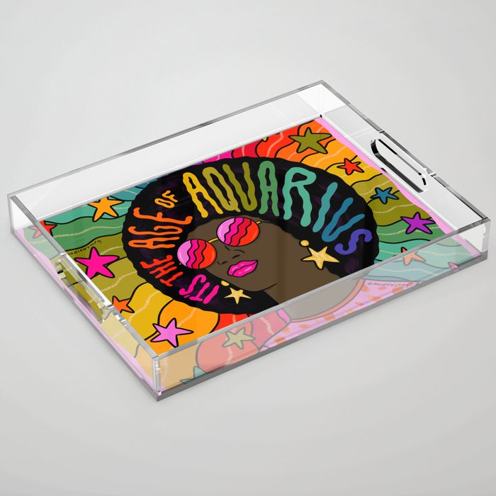Age of Aquarius Acrylic Tray Gallery Image 1