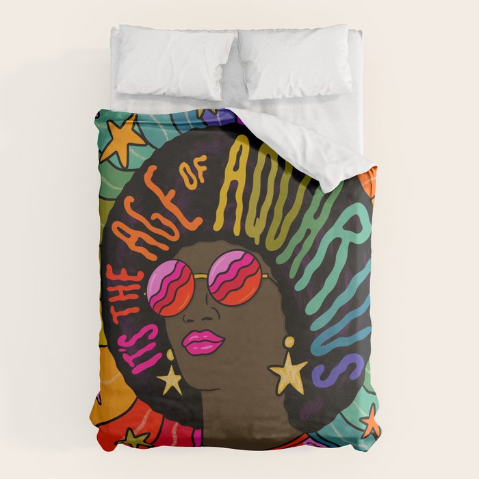 Age of Aquarius Duvet Cover Gallery Image 6