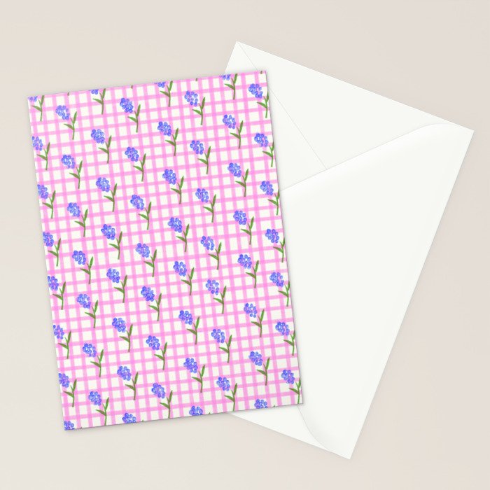 Picnic Flowers Stationery Card Gallery Image 2