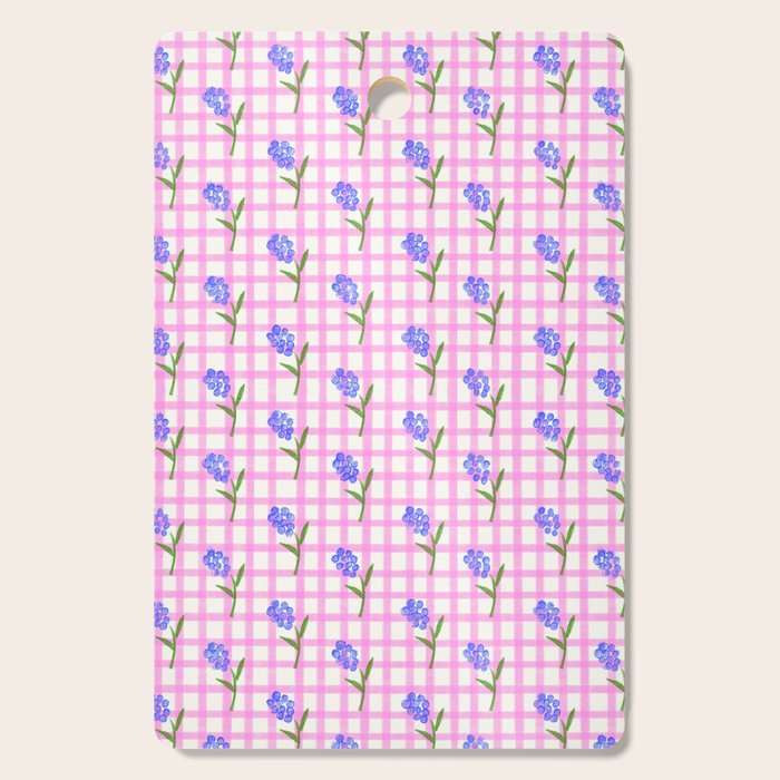 Picnic Flowers Cutting Board Gallery Image 1