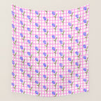 Picnic Flowers Wall Tapestry Gallery Image 4