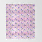 Picnic Flowers Throw Blanket Gallery Image 2