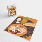 Charcuterie, Wine and Baguette Jigsaw Puzzle Gallery Image 2