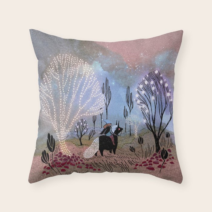 Escape Throw Pillow Gallery Image 1