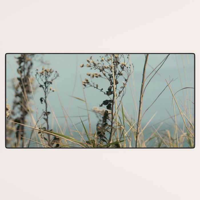 November Field - nature photo environment outdoors Desk Mat Gallery Image 3