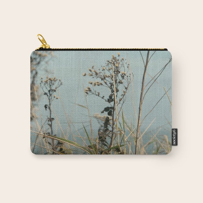 November Field - nature photo environment outdoors Carry All Pouch Gallery Image 1