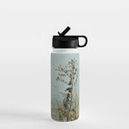 November Field - nature photo environment outdoors Water Bottle Gallery Image 1