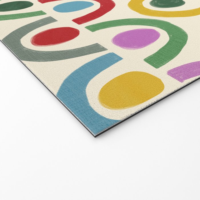 Dopamine Decor Arches and Circles Welcome Mat Gallery Image 2