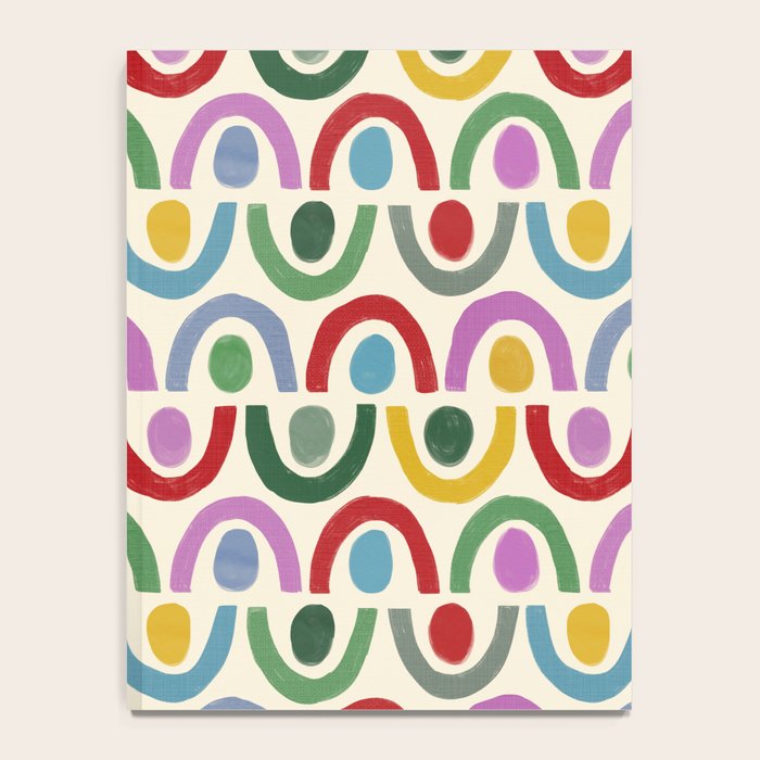 Dopamine Decor Arches and Circles Notebook Gallery Image 4