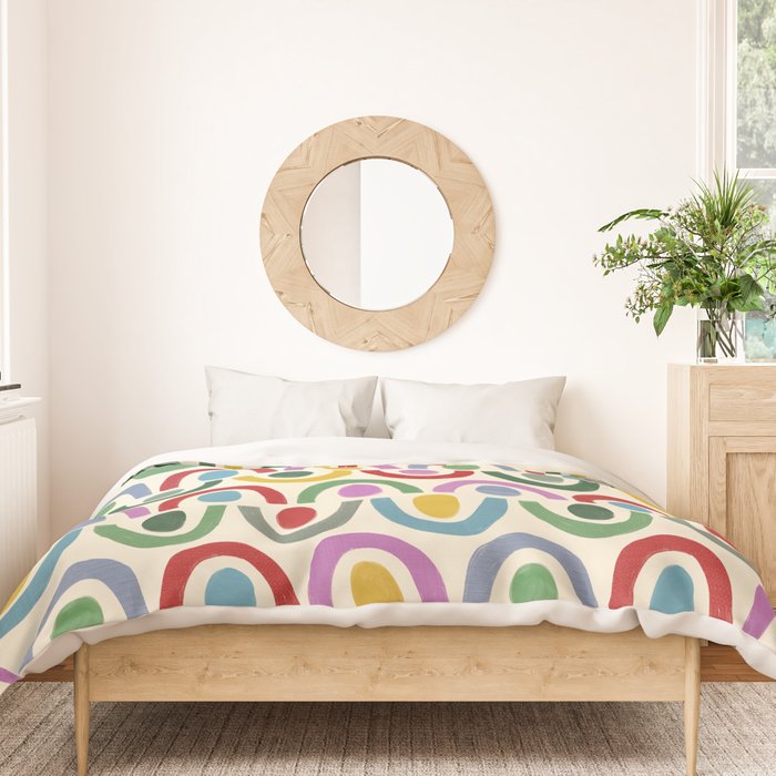Dopamine Decor Arches and Circles Duvet Cover Gallery Image 3