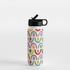 Dopamine Decor Arches and Circles Water Bottle Gallery Image 1