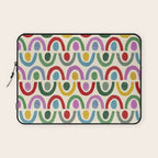 Dopamine Decor Arches and Circles Laptop Sleeve Gallery Image 1