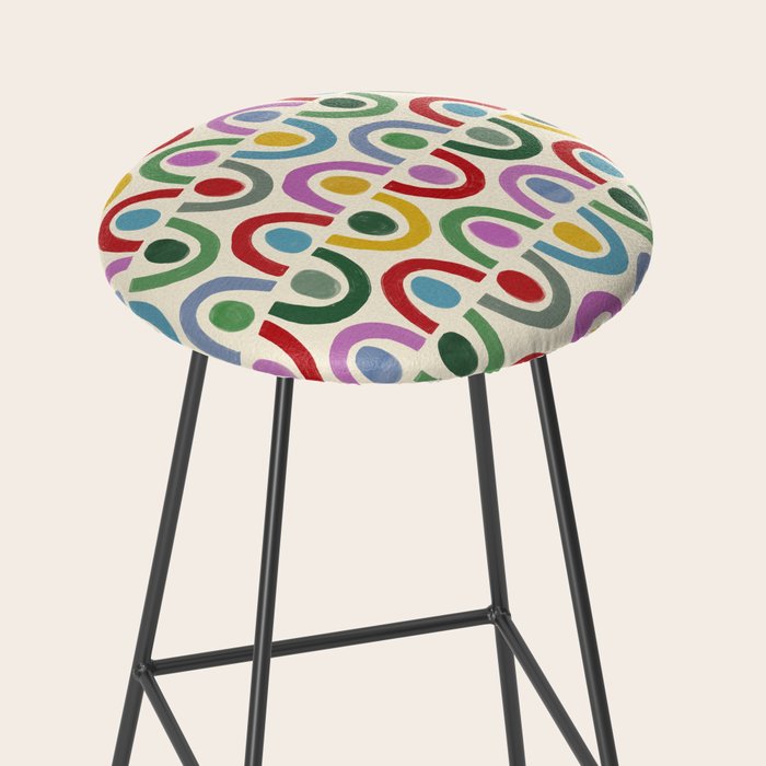 Dopamine Decor Arches and Circles Stool Gallery Image 2