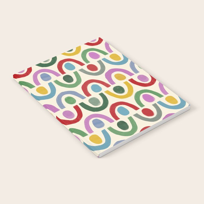 Dopamine Decor Arches and Circles Notebook Gallery Image 2