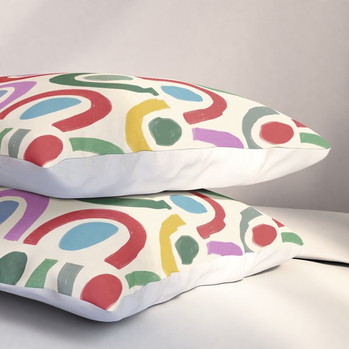 Dopamine Decor Arches and Circles Pillow Sham Gallery Image 3