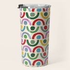 Dopamine Decor Arches and Circles Travel Mug Gallery Image 3