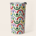 Dopamine Decor Arches and Circles Travel Mug Gallery Image 2