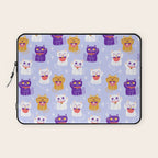 Lucky Waving Kitty Cat Maneki Neko Laptop Sleeve Gallery Image 1