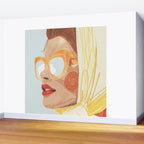 Sunny Lady Wall Mural Gallery Image 2