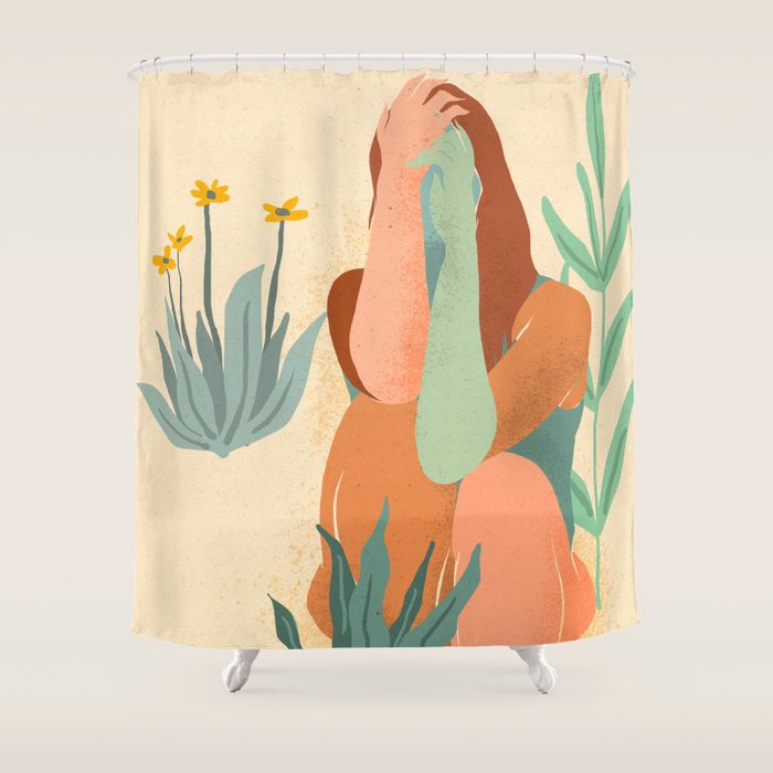 Not Today Shower Curtain Gallery Image 1