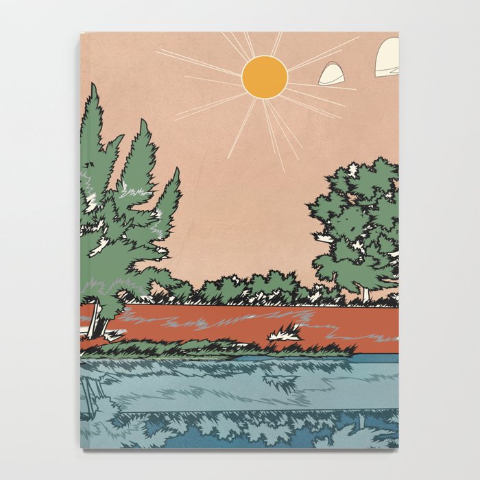 Colorful Wild Landscape 2 Notebook Gallery Image 4