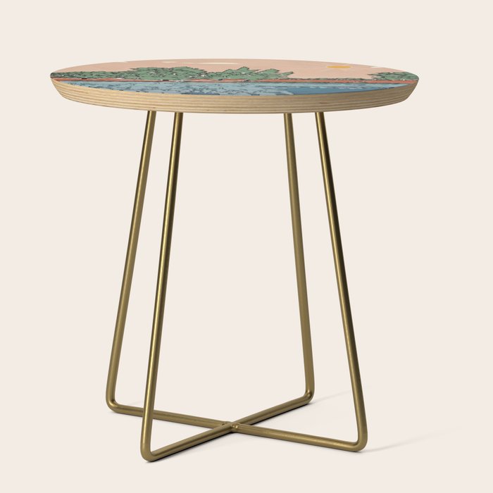 Colorful Wild Landscape 2 Side Table Gallery Image 1