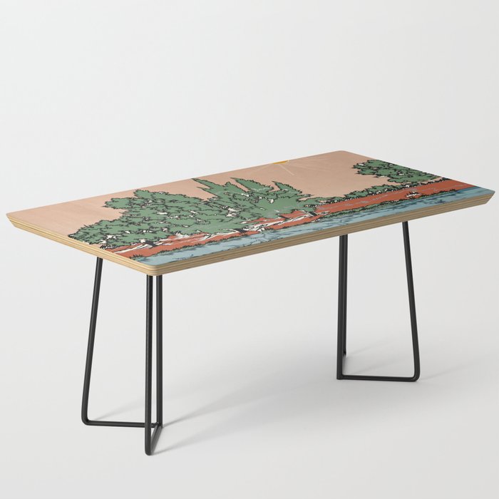 Colorful Wild Landscape 2 Coffee Table Gallery Image 1